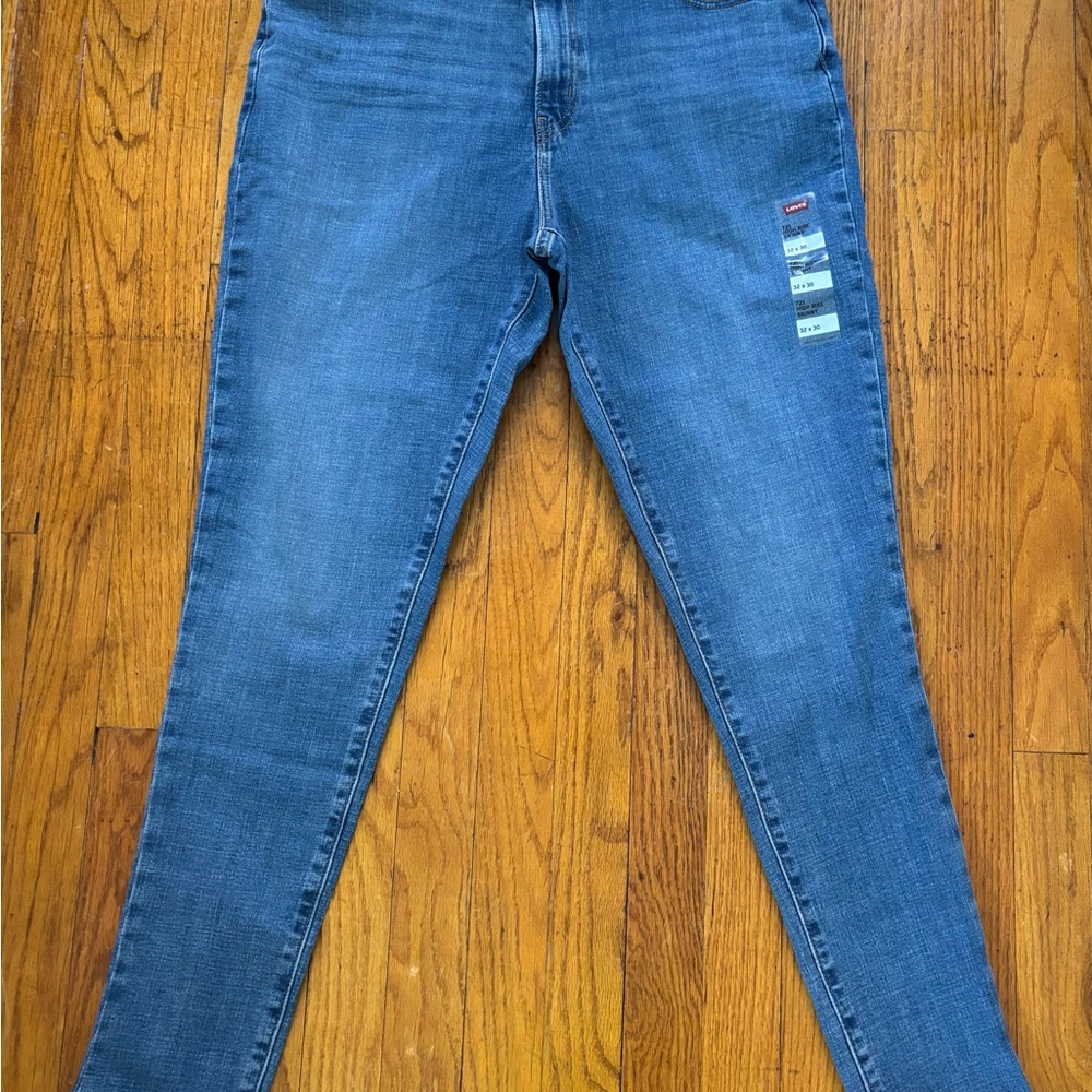 LEVI 721 High Rise Skinny Jeans 32x30